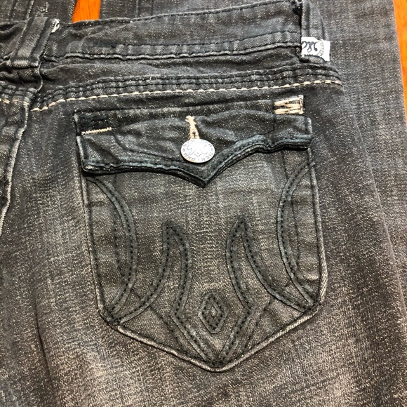 MEK DNM distressed St. Petersburg slim boot jeans - Picture 9 of 16